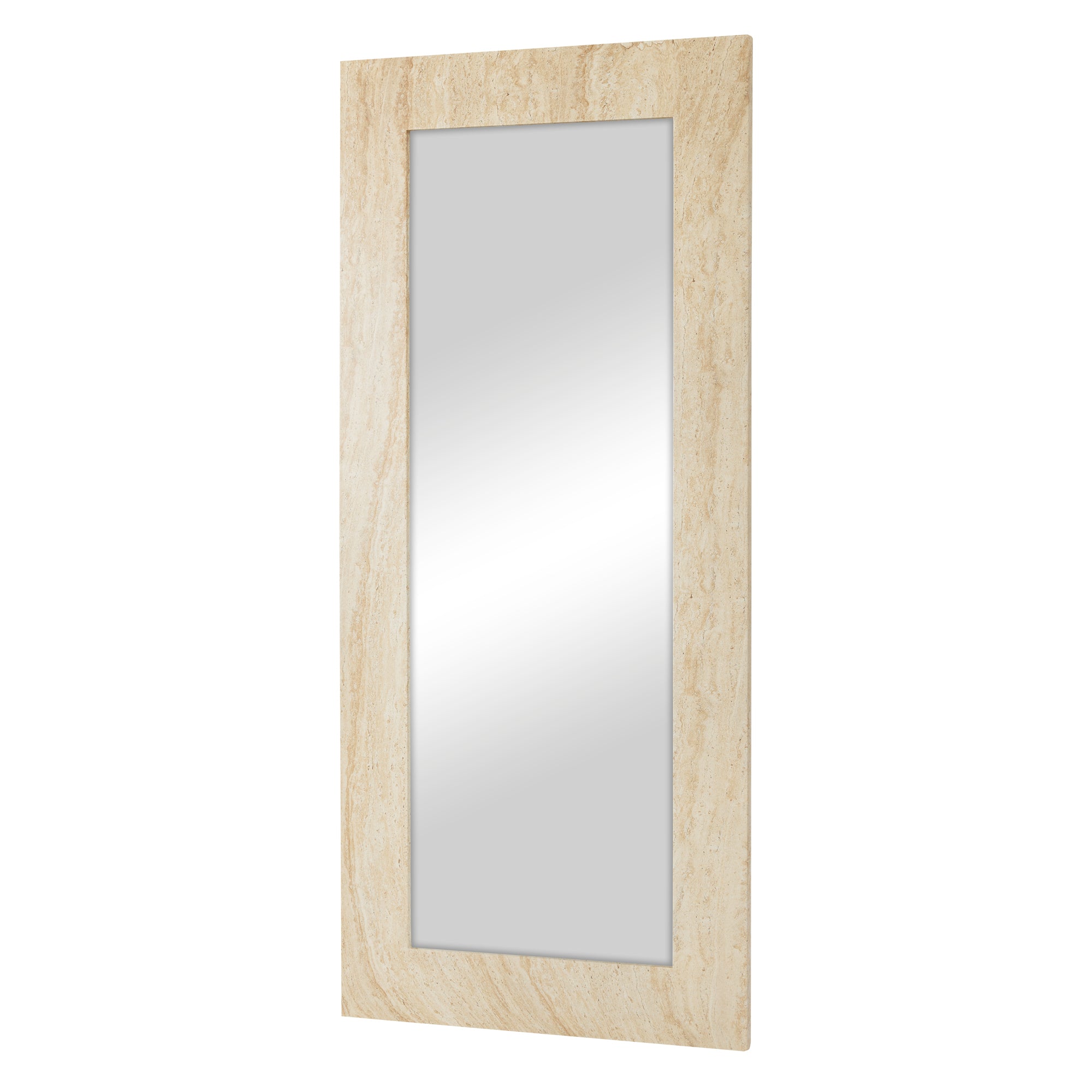 Sienna 180cm Rectangle Mirror Travertine Look product image 5