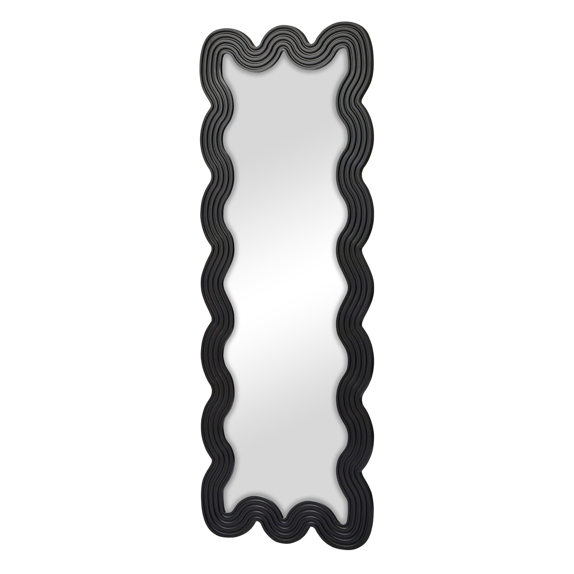 Lulu 160cm Floor Mirror Black product image 5