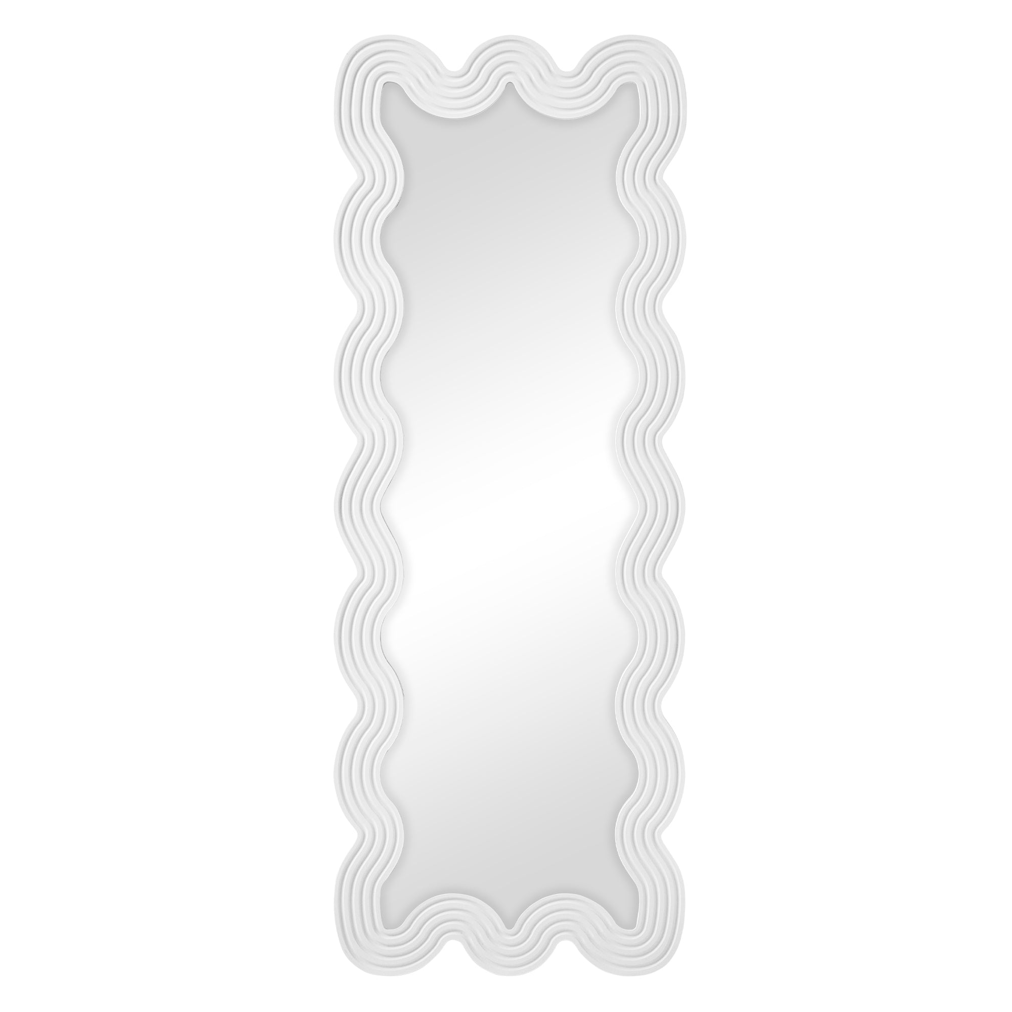Lulu 160cm Floor Mirror White product image 2