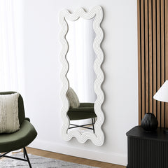 Lulu 160cm Floor Mirror White lifestyle image