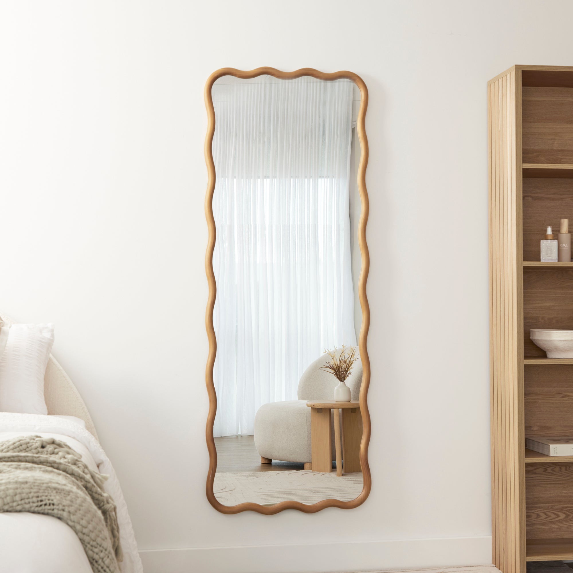 Codie 160cm Floor Mirror Natural product image 4