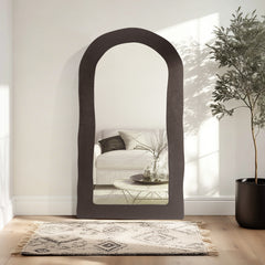 Alex 180cm Arch Mirror Chocolate lifestyle image