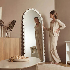 Amelie 180cm Arch Mirror White product image 4