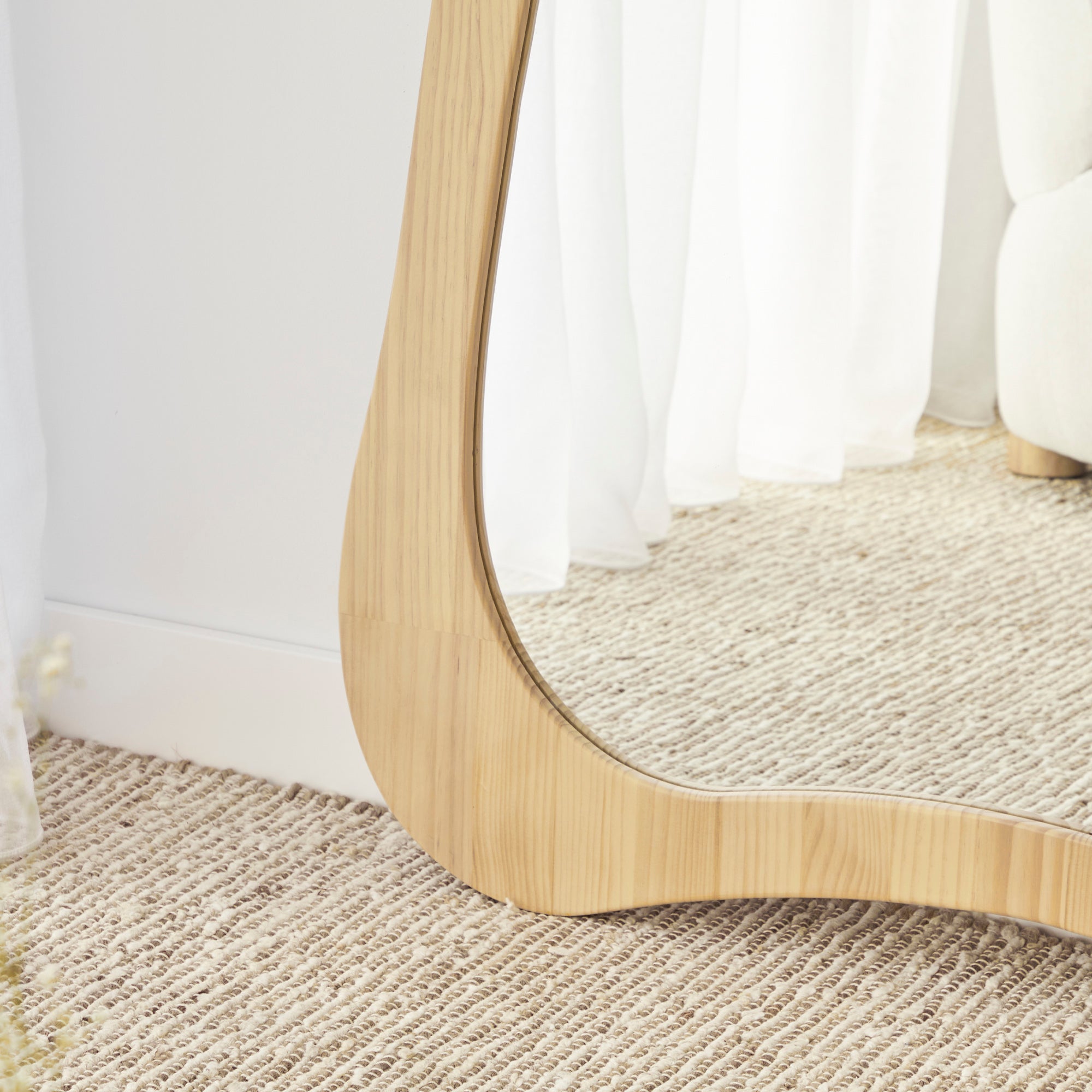 Georgie 180cm Mirror Natural product image 4