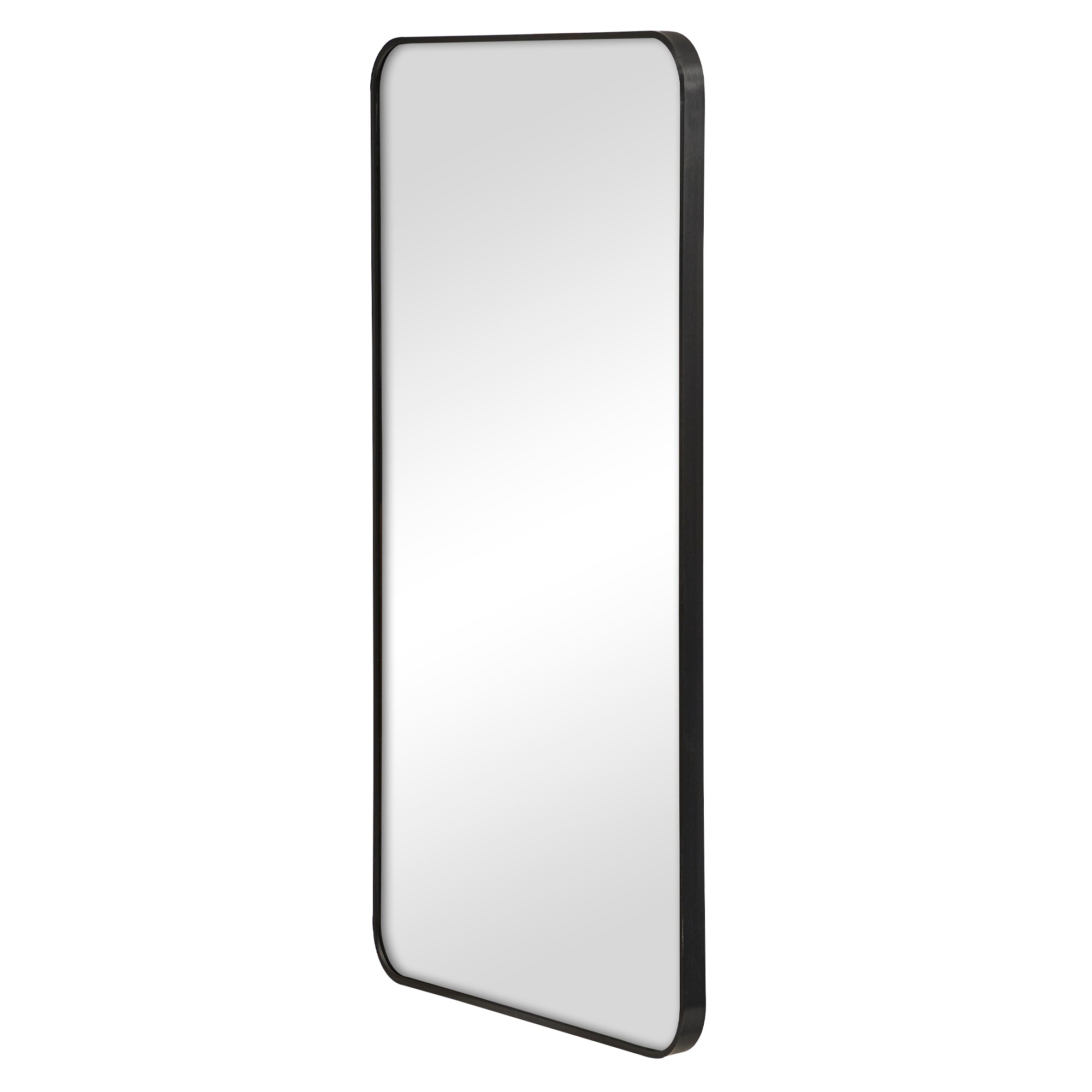 Gia 100cm Rounded Rectangle Mirror Black product image 6