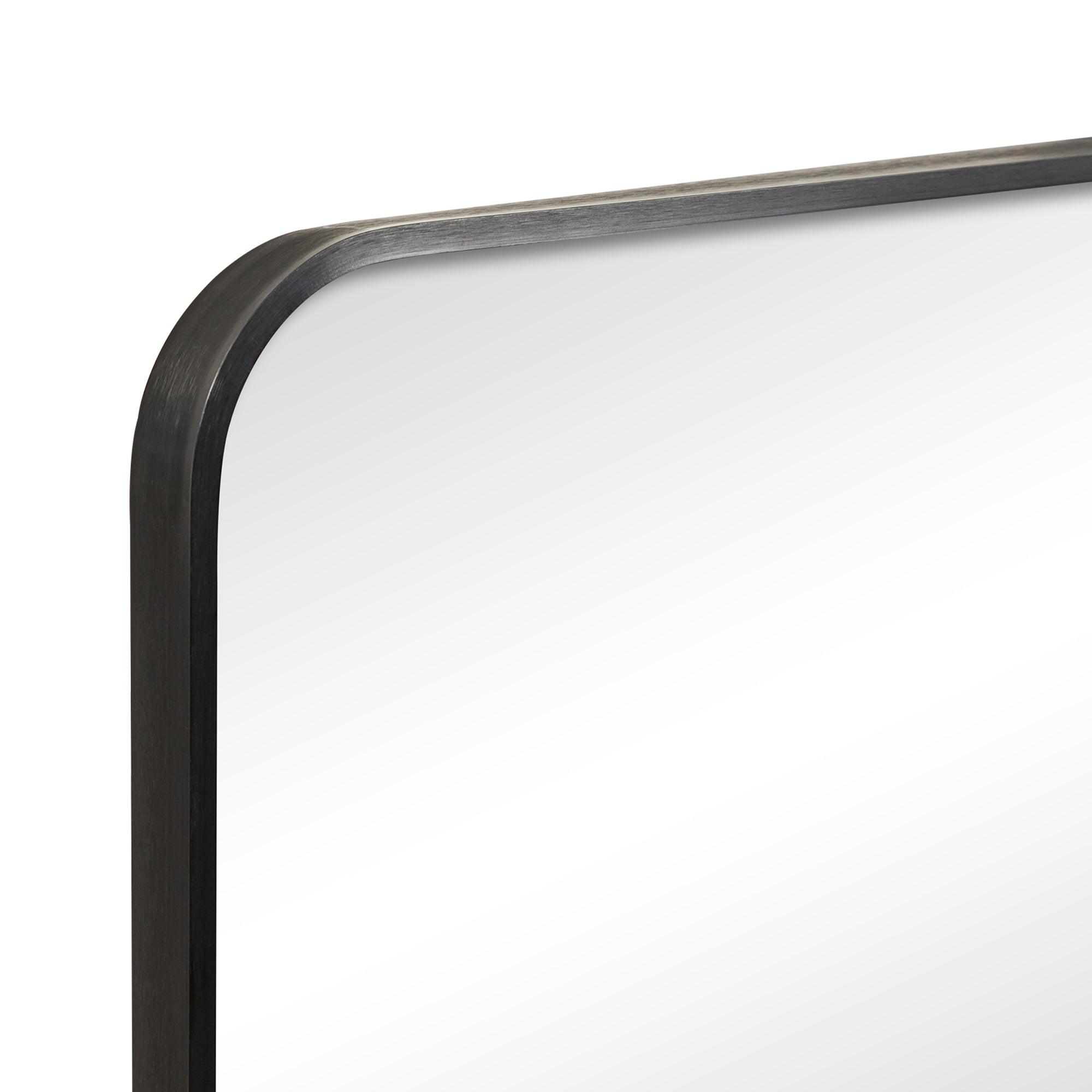 Gia 100cm Rounded Rectangle Mirror Black product image 7