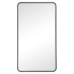 Gia 100cm Rounded Rectangle Mirror Black product image 2