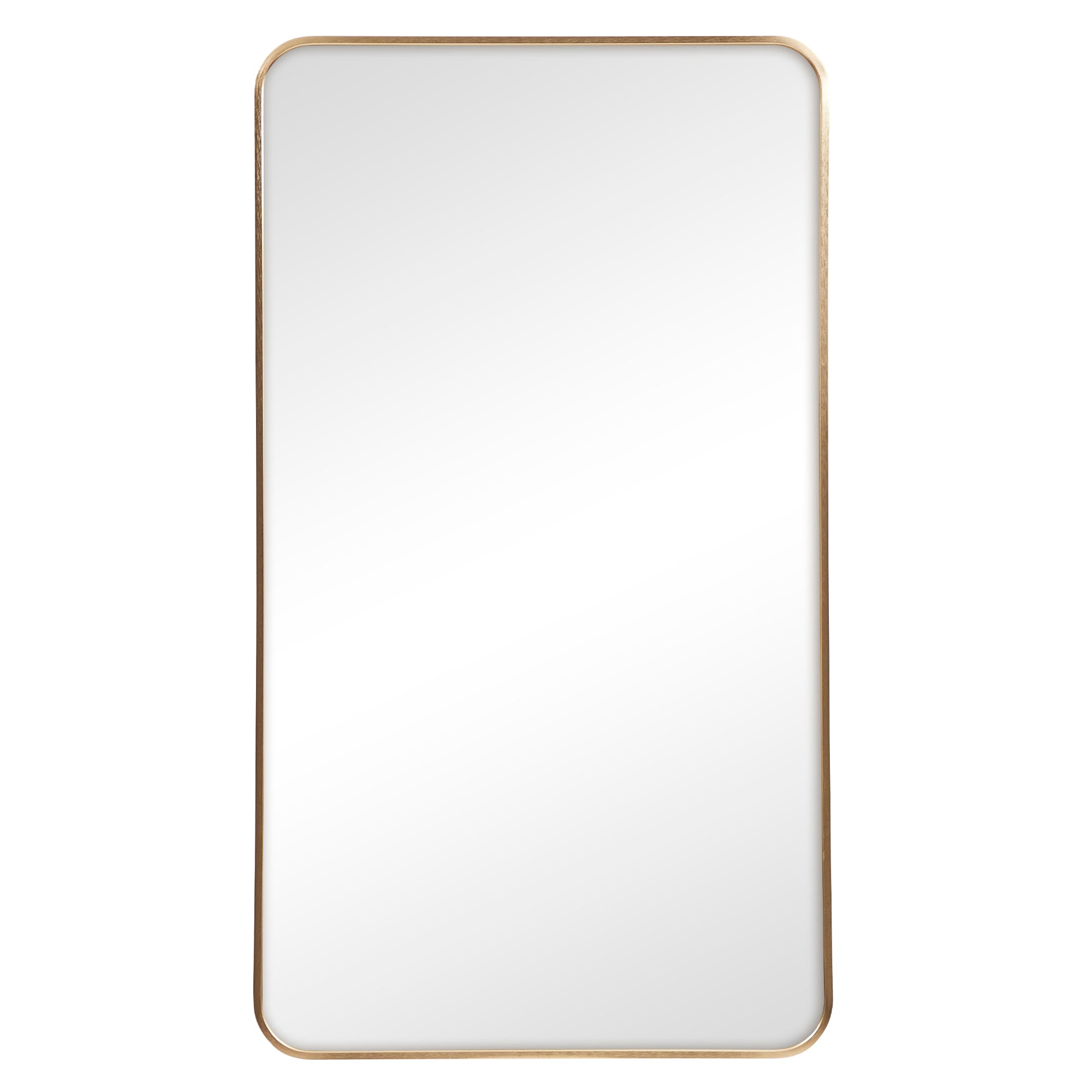 Gia 100cm Rounded Rectangle Mirror Gold product image 2