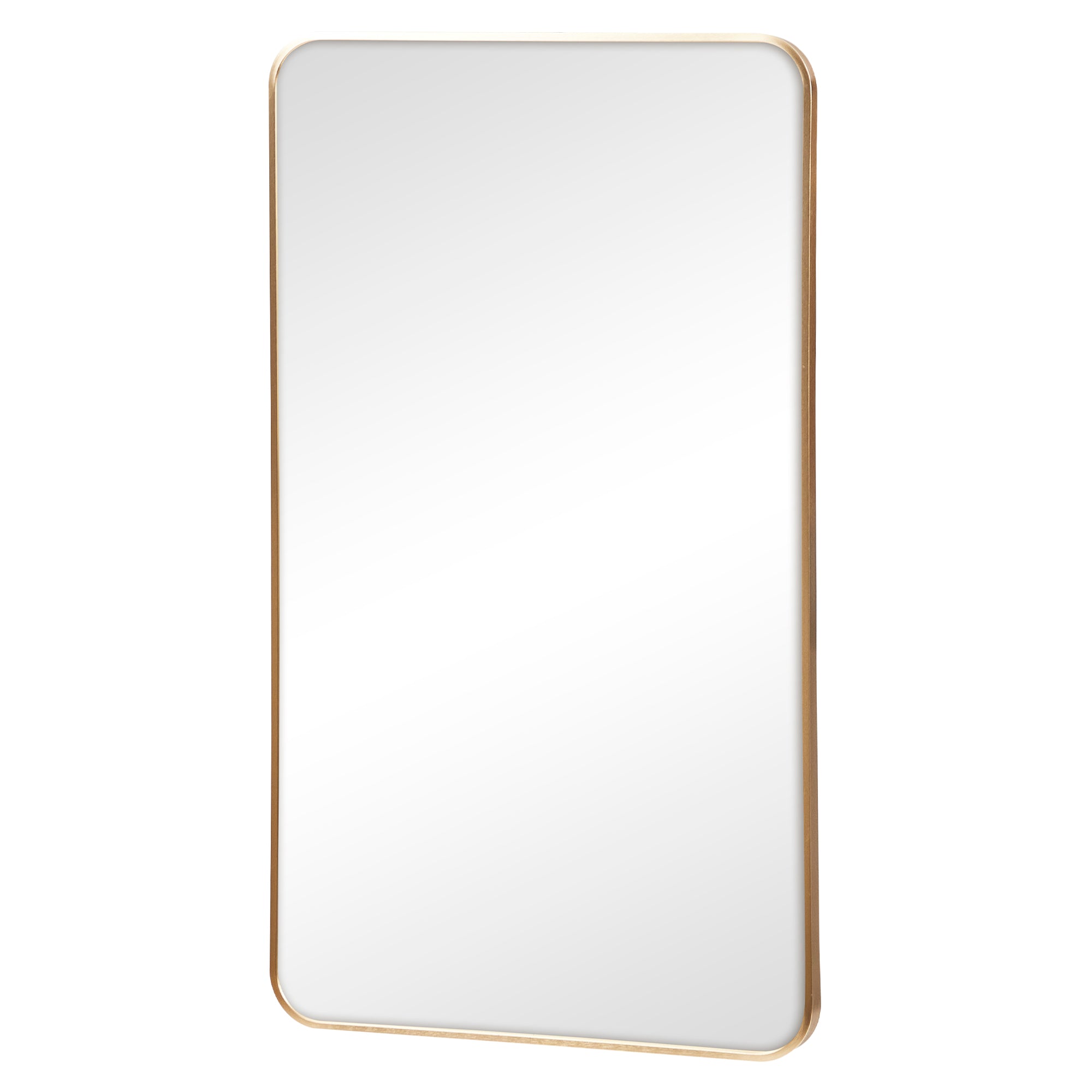 Gia 100cm Rounded Rectangle Mirror Gold product image 5