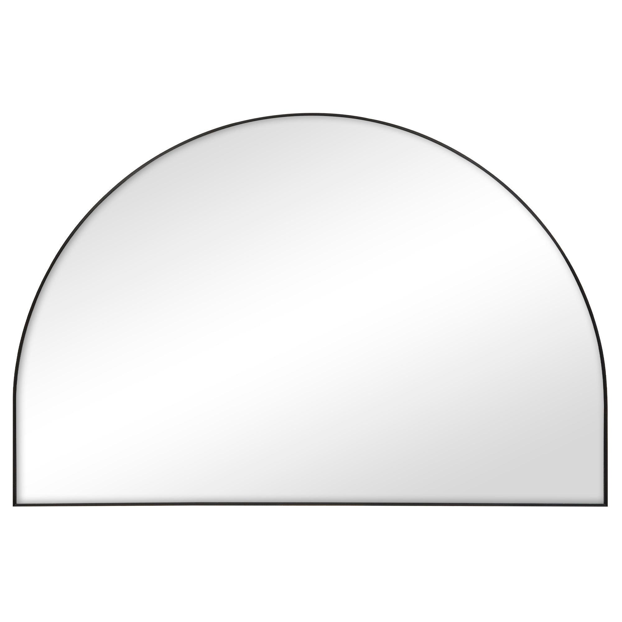 Zali XL 150cm Arched Mirror Black product image 2