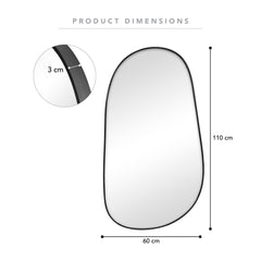 Sage 110cm Organic Mirror Black product image 3