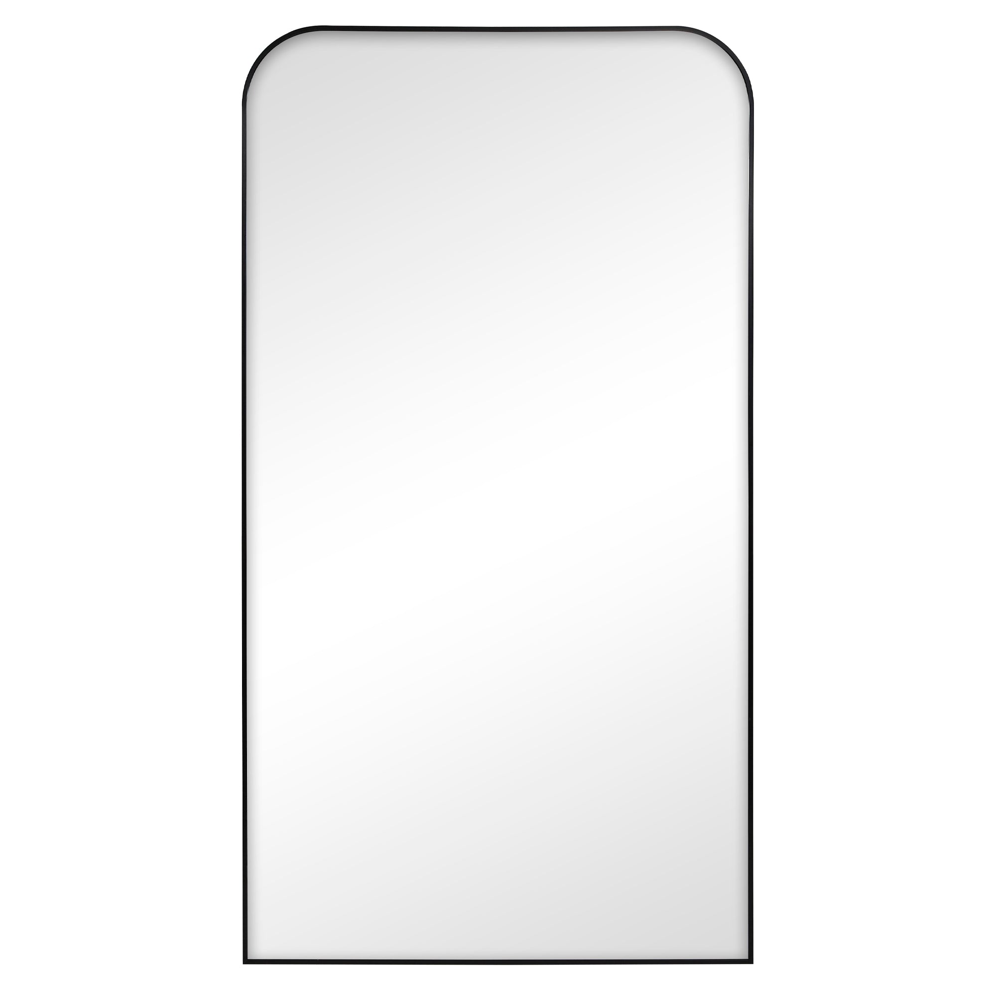 Ivy 165cm Rounded Mirror Black product image 2