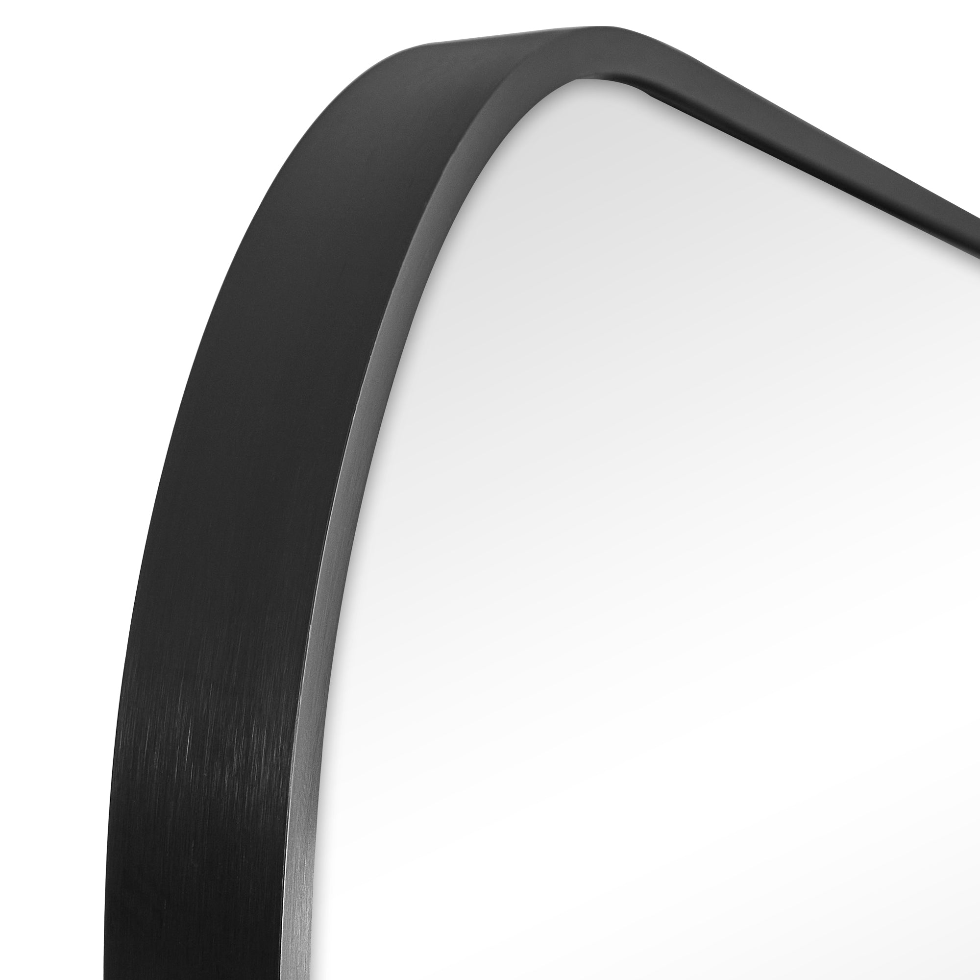 Ivy 165cm Rounded Mirror Black product image 7
