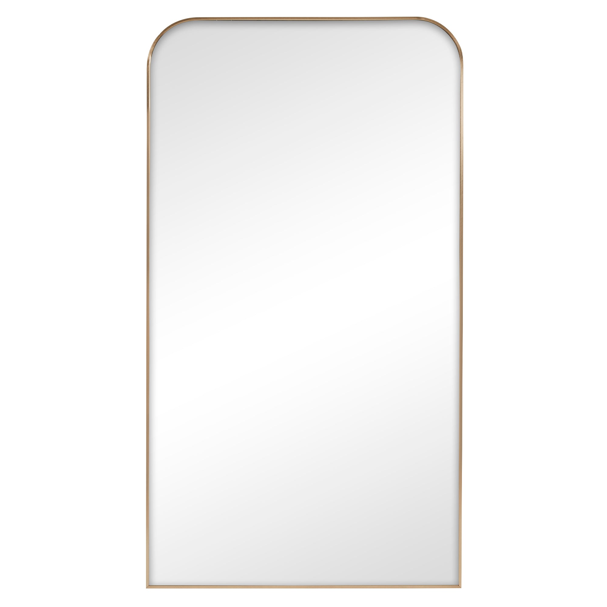 Ivy 165cm Rounded Mirror Gold product image 2