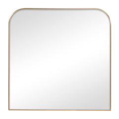 Ivy 90cm Rounded Mirror Gold product image 2