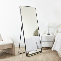 Elle 160cm Arch Mirror Black lifestyle image