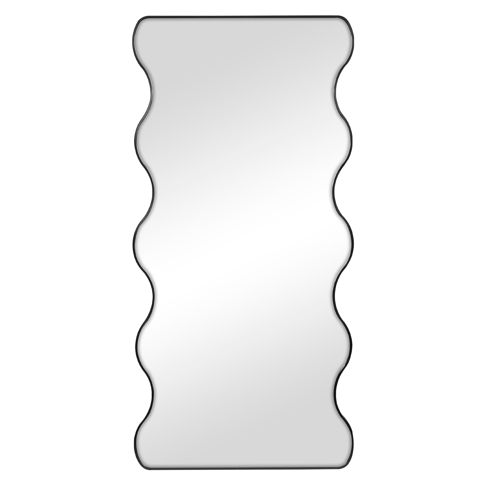 Wavy 165cm Mirror Black product image 2