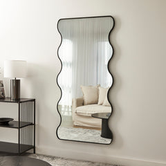 Wavy 165cm Mirror Black product image 4