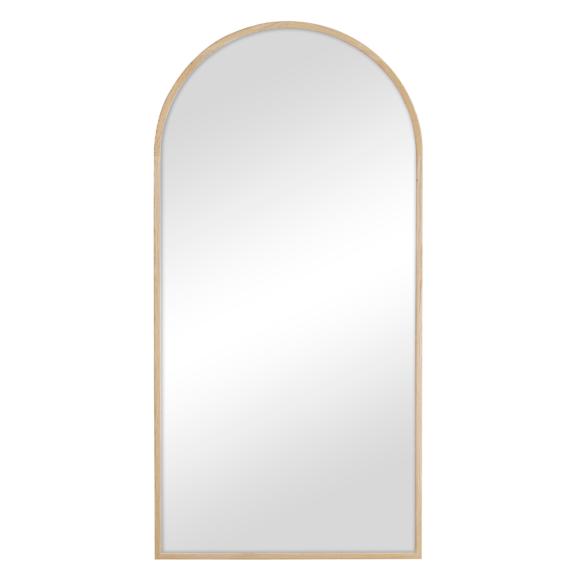 Oakleigh 200cm Arch Solid Oak Mirror product image 2