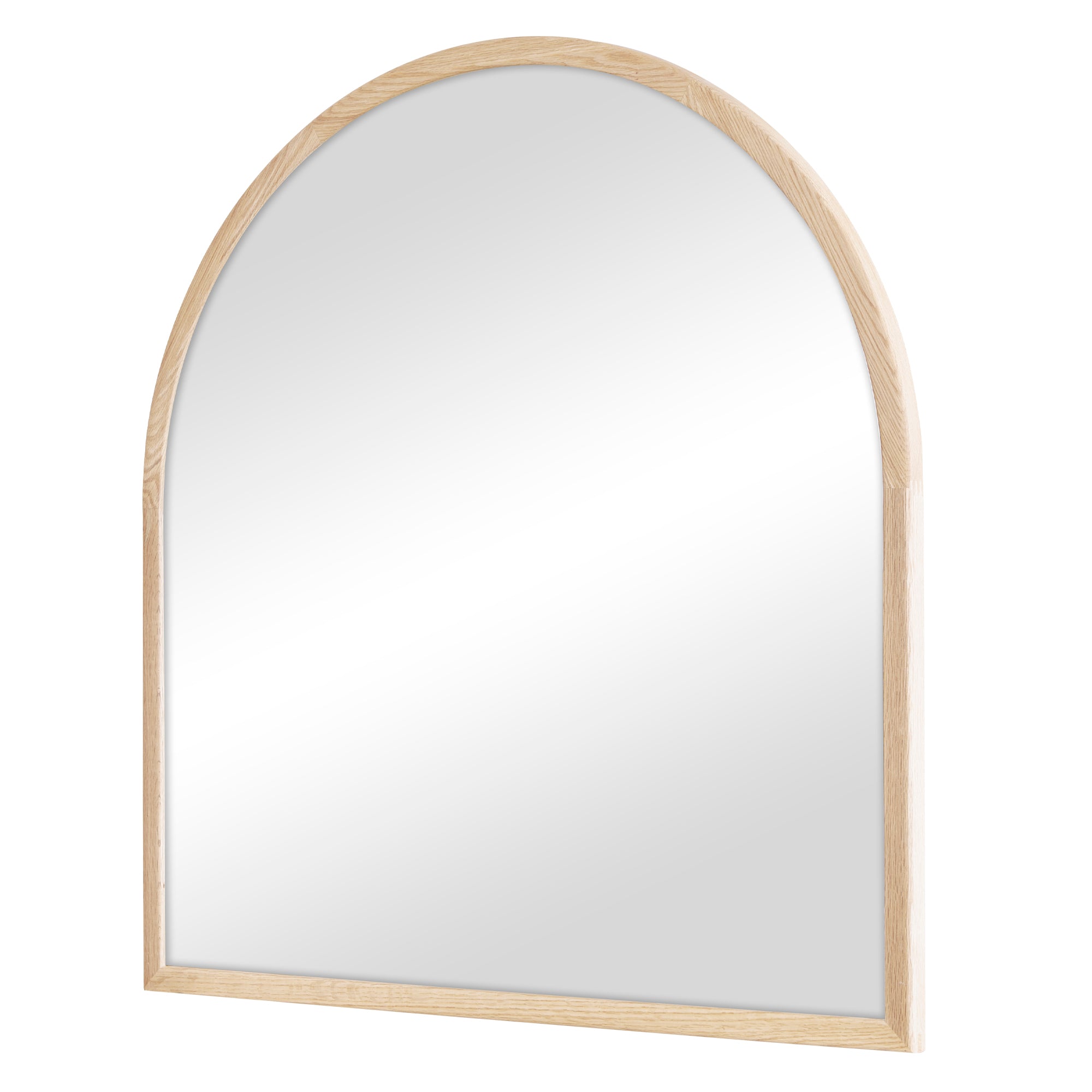 Oakleigh 85cm Arch Solid Oak Mirror product image 7