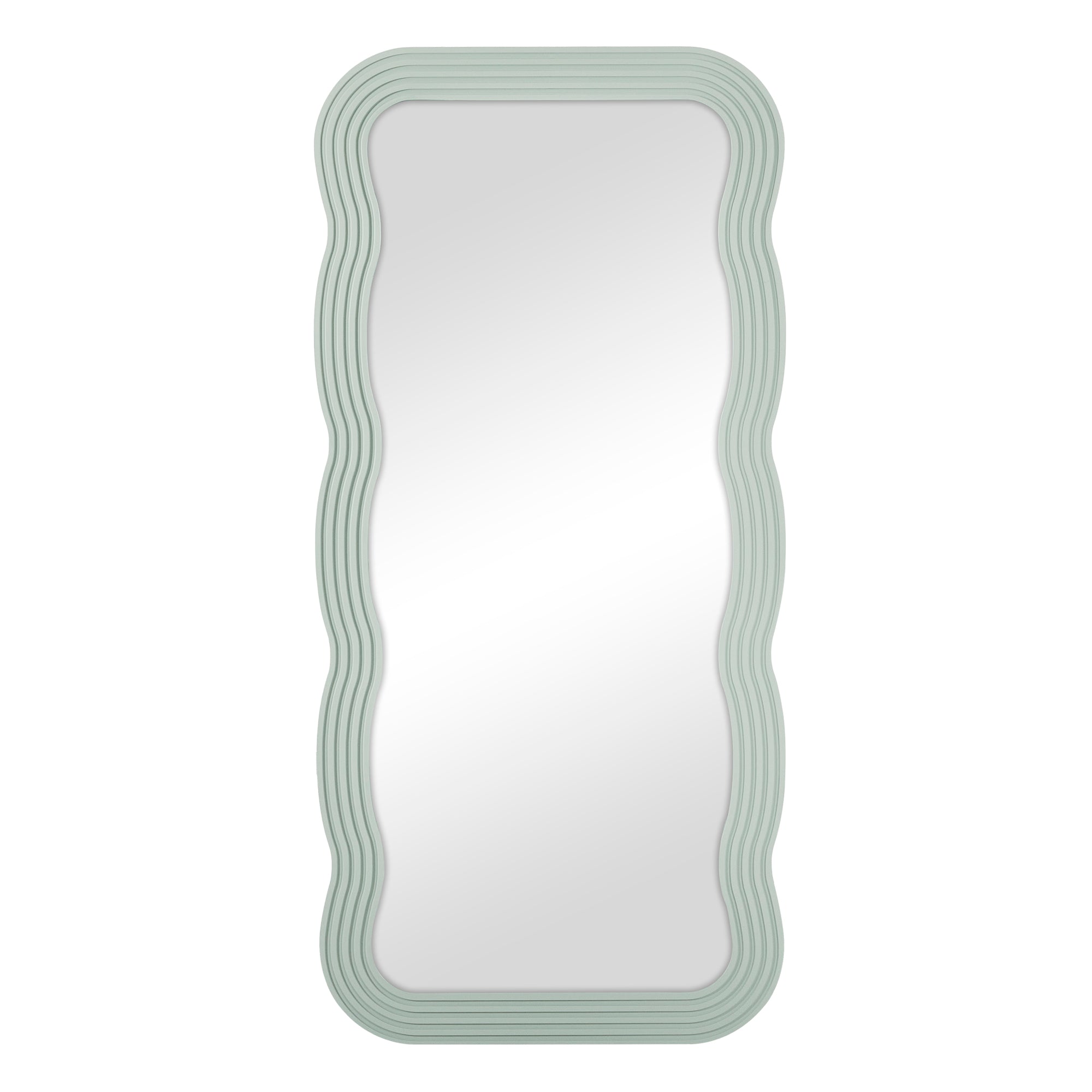 Jesse 170cm Squiggle Mirror Green product image 2