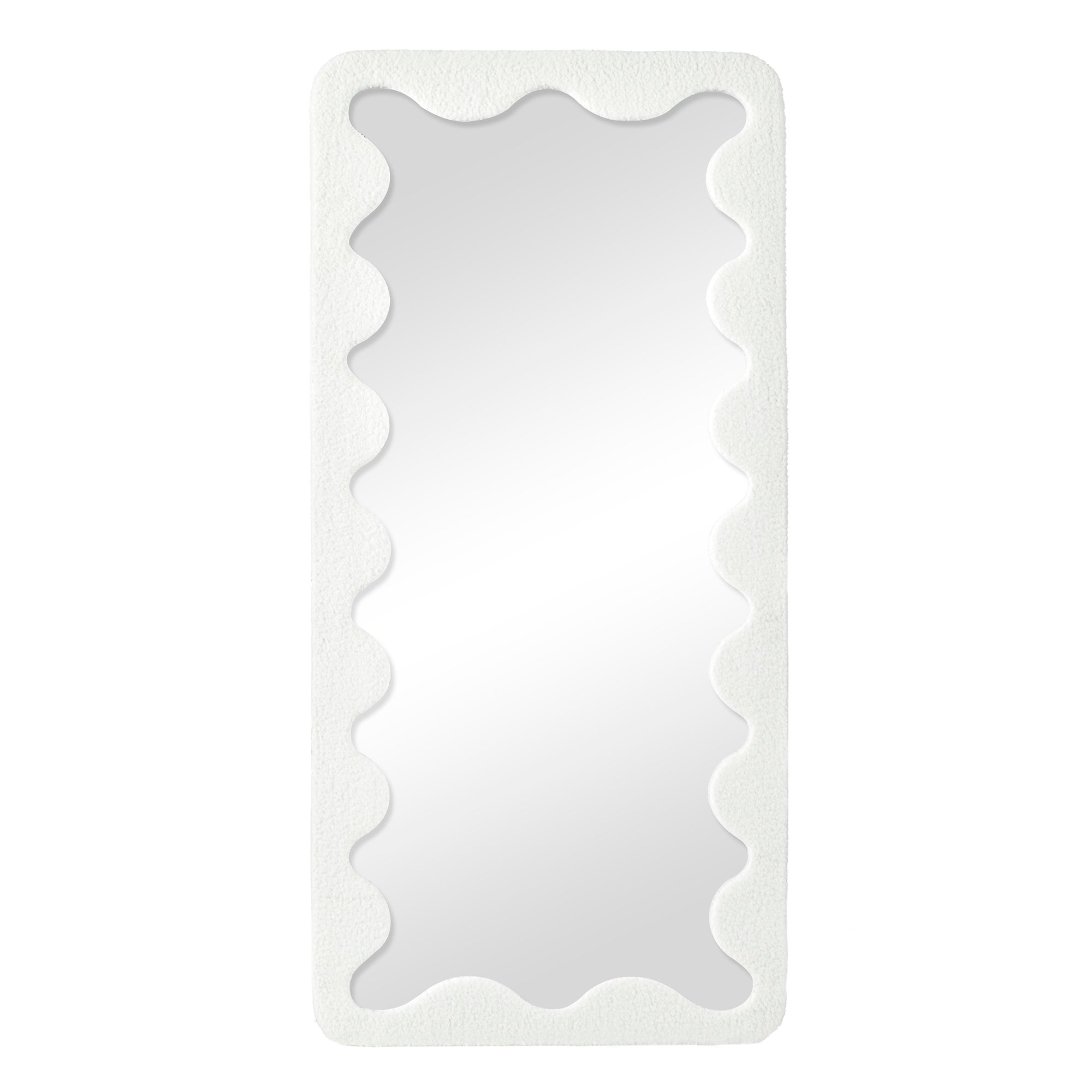Jacky 170cm Squiggle Mirror White product image 2