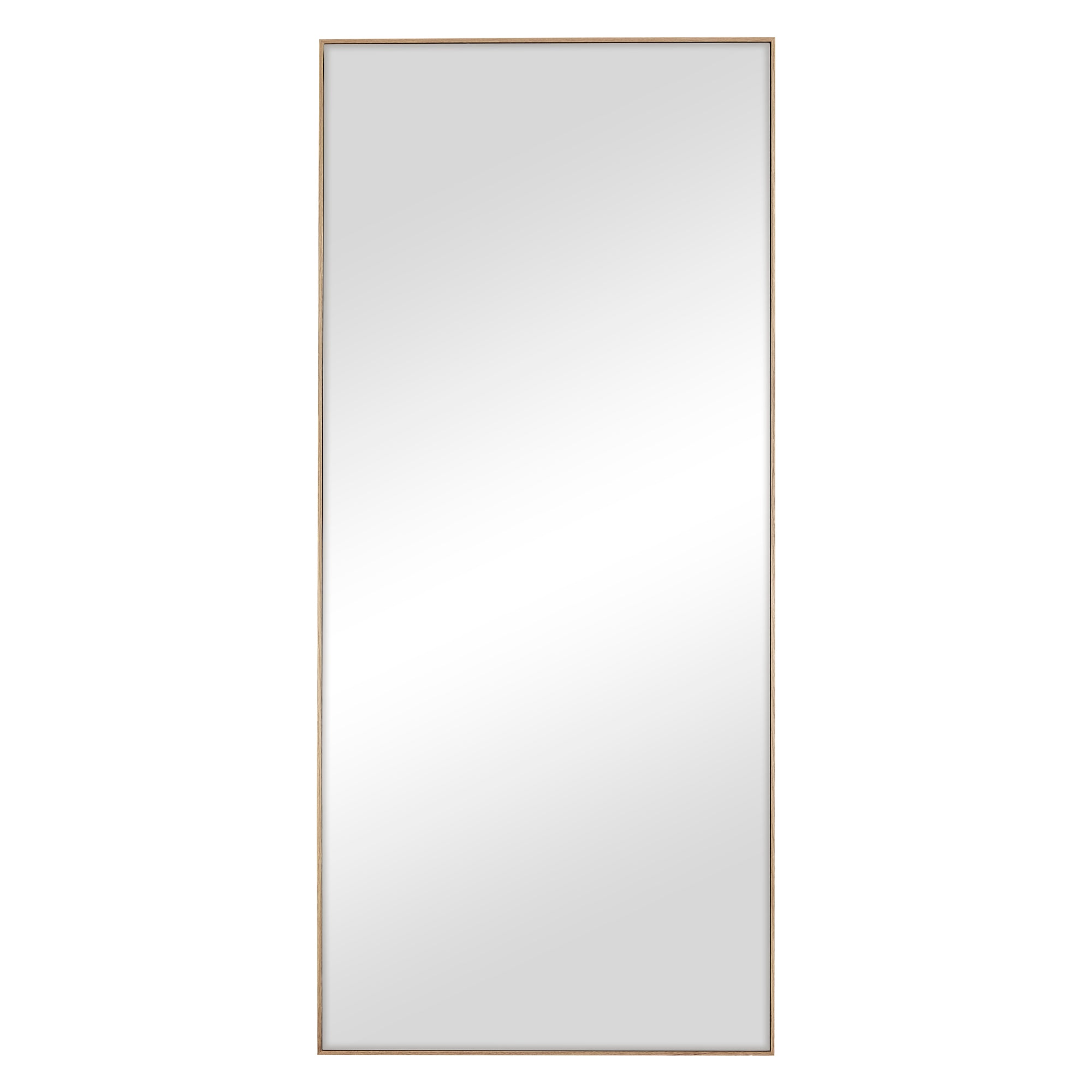Oakleigh 180cm Rectangle Solid Oak Mirror Natural product image 2