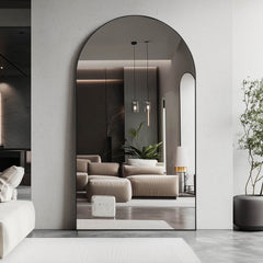 Cindy XXXL 210cm Arch Mirror Black lifestyle image