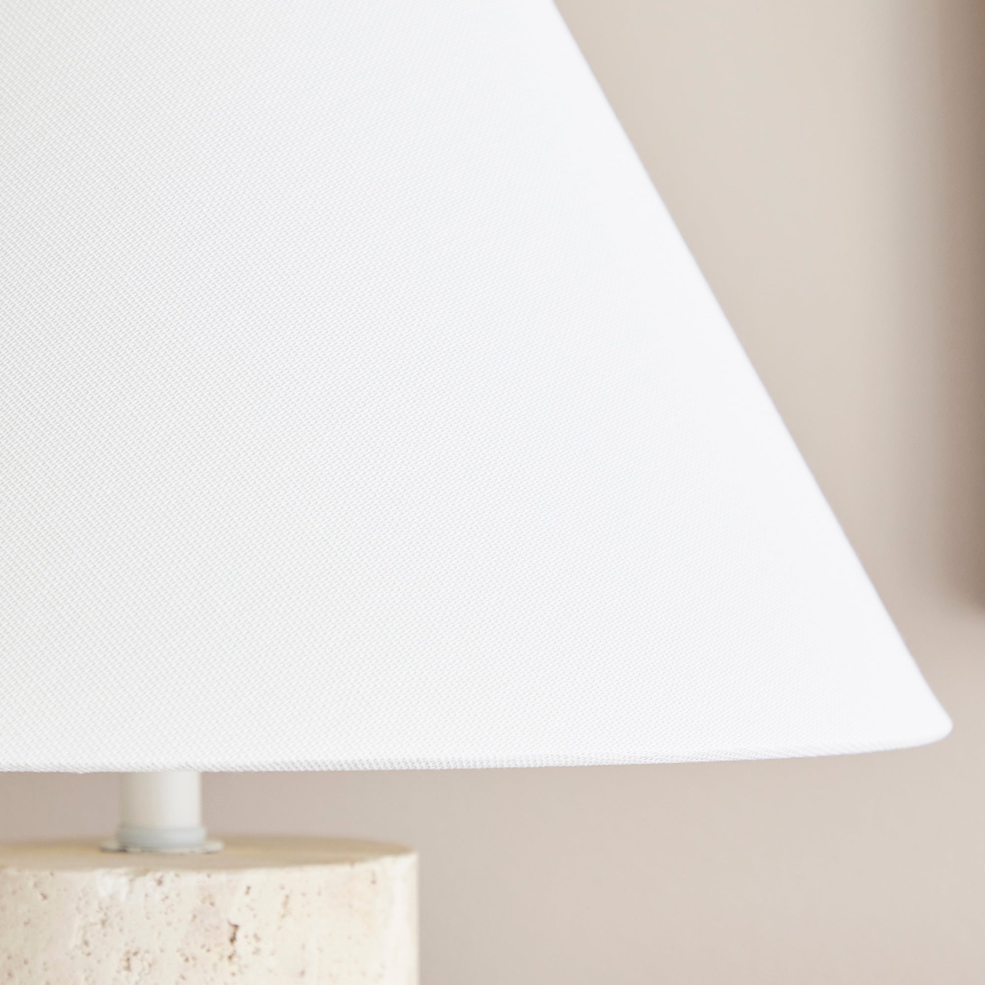 Astrid 43cm Travertine Table Lamp Natural product image 5