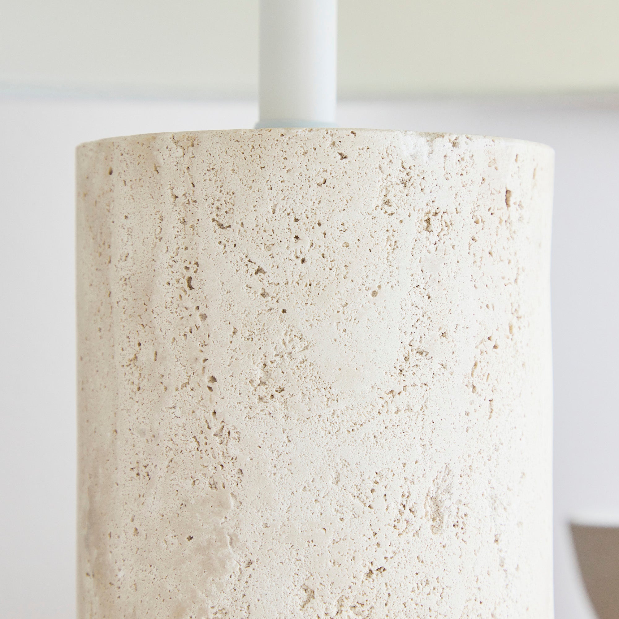 Astrid 43cm Travertine Table Lamp Natural product image 7
