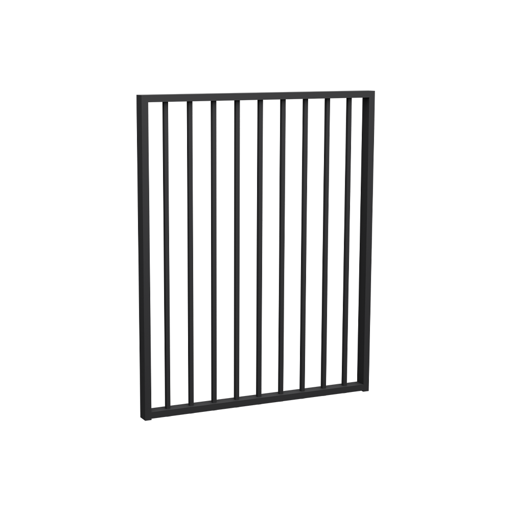 Oxworks Burleigh Gate - Aluminium - 970 x 1200mm - Image 2