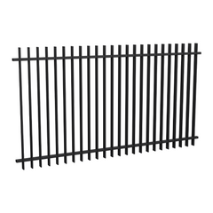 Byron Panel - Designer Aluminium Pool Fence Panel with 50x10mm Blade - 2200 x 1200mm
