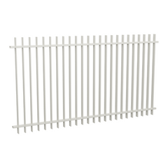 Byron Panel - Designer Aluminium Pool Fence Panel with 50x10mm Blade - 2200 x 1200mm