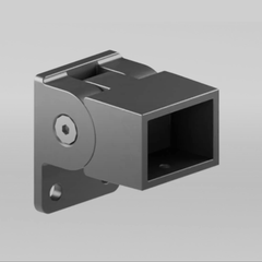 HOMESAFE - 38 x 25 Vertical Adjustable Fence Bracket - Monument