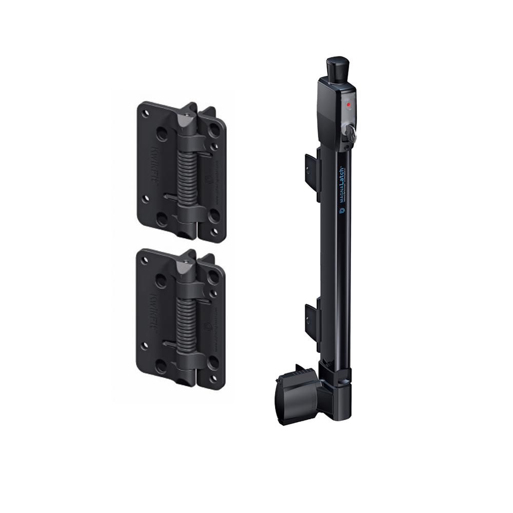 HOMESAFE FLAT TOP POOL FENCING - MagnaLatch (Series3) / KwikFit Spring Hinge Kit