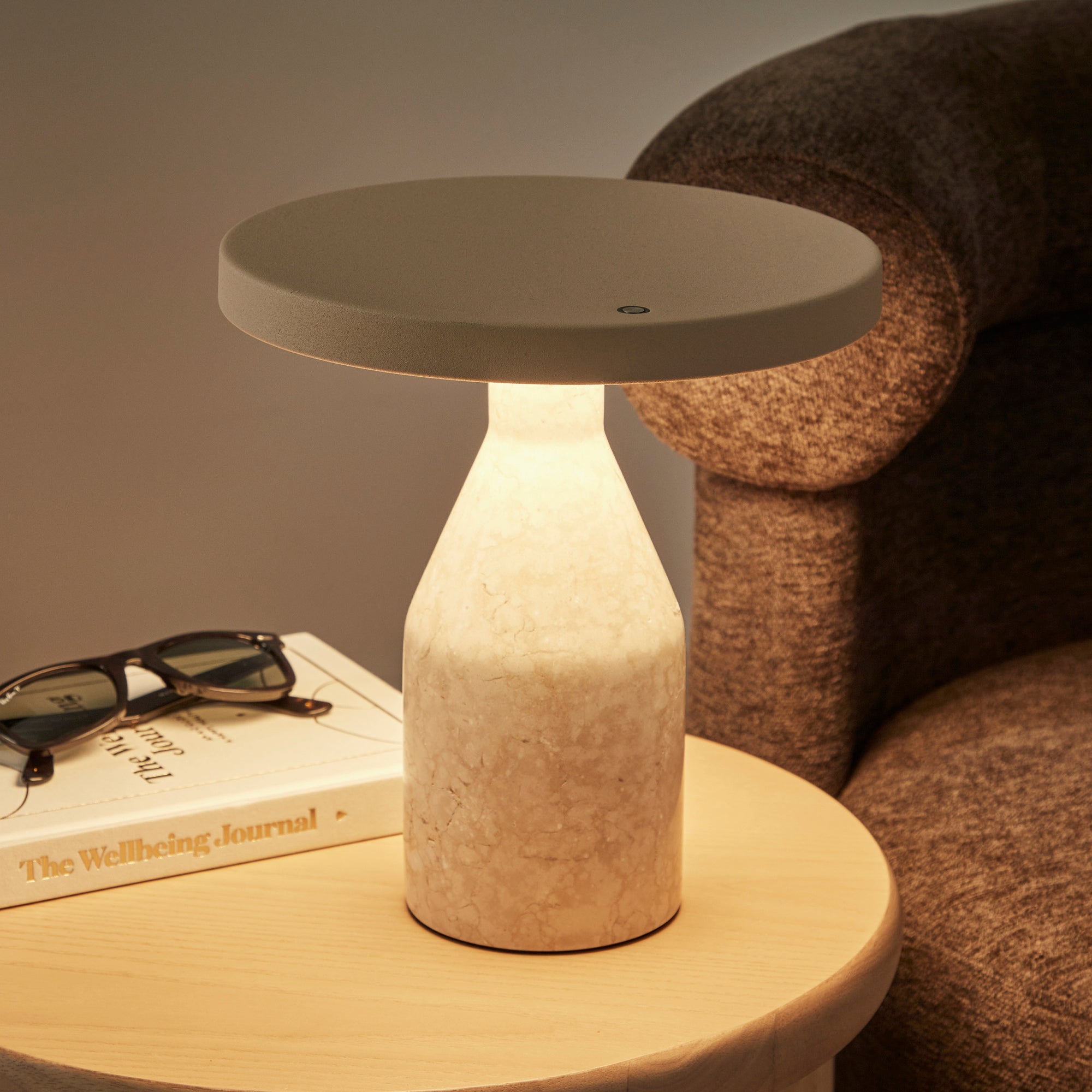 Oliver 24cm LED Table Lamp Beige product image 4