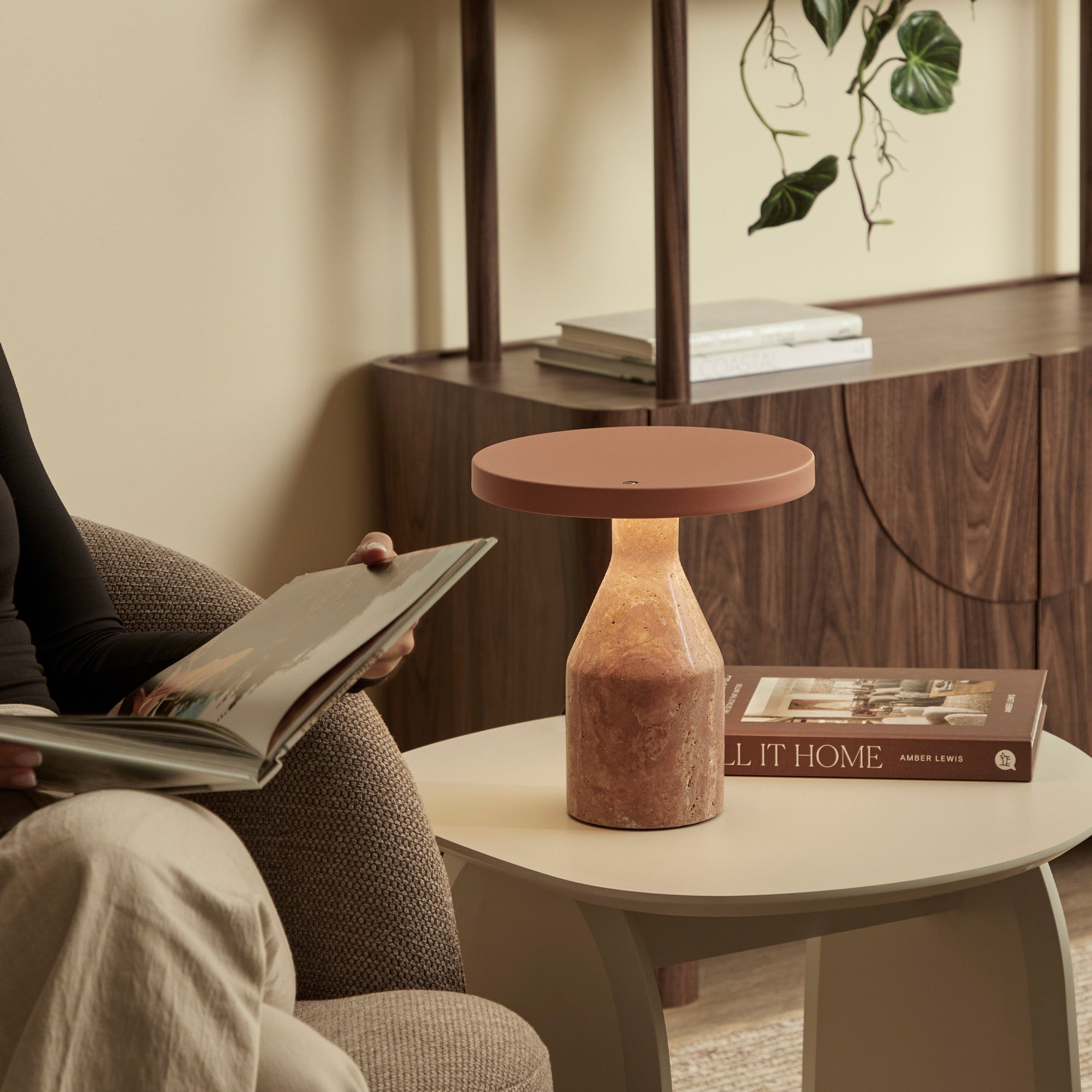 Oliver LED Table Lamp Terracotta product image 7