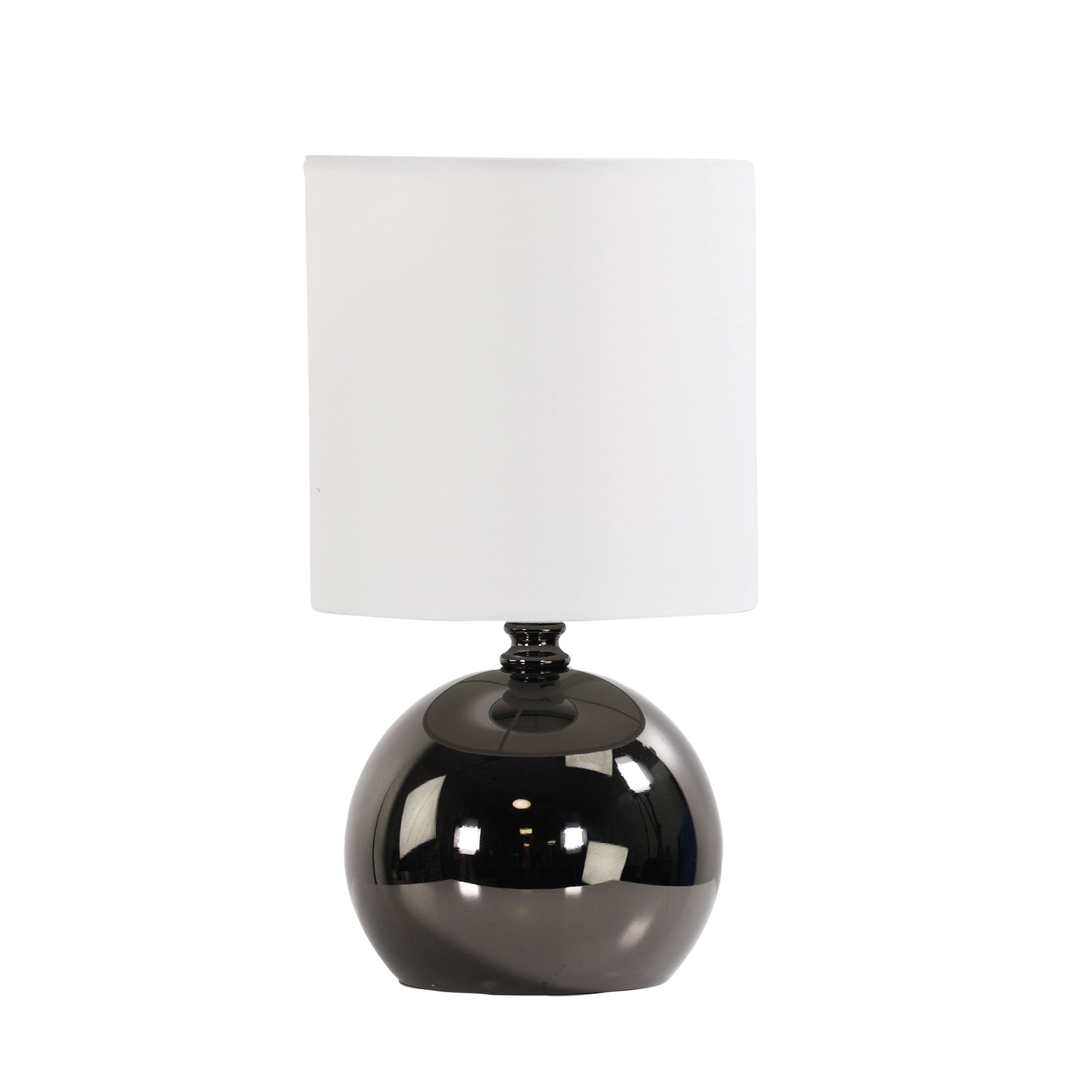 Lotti Gunmetal ON / OFF Touch Lamp in Gunmetal Finish product image 4