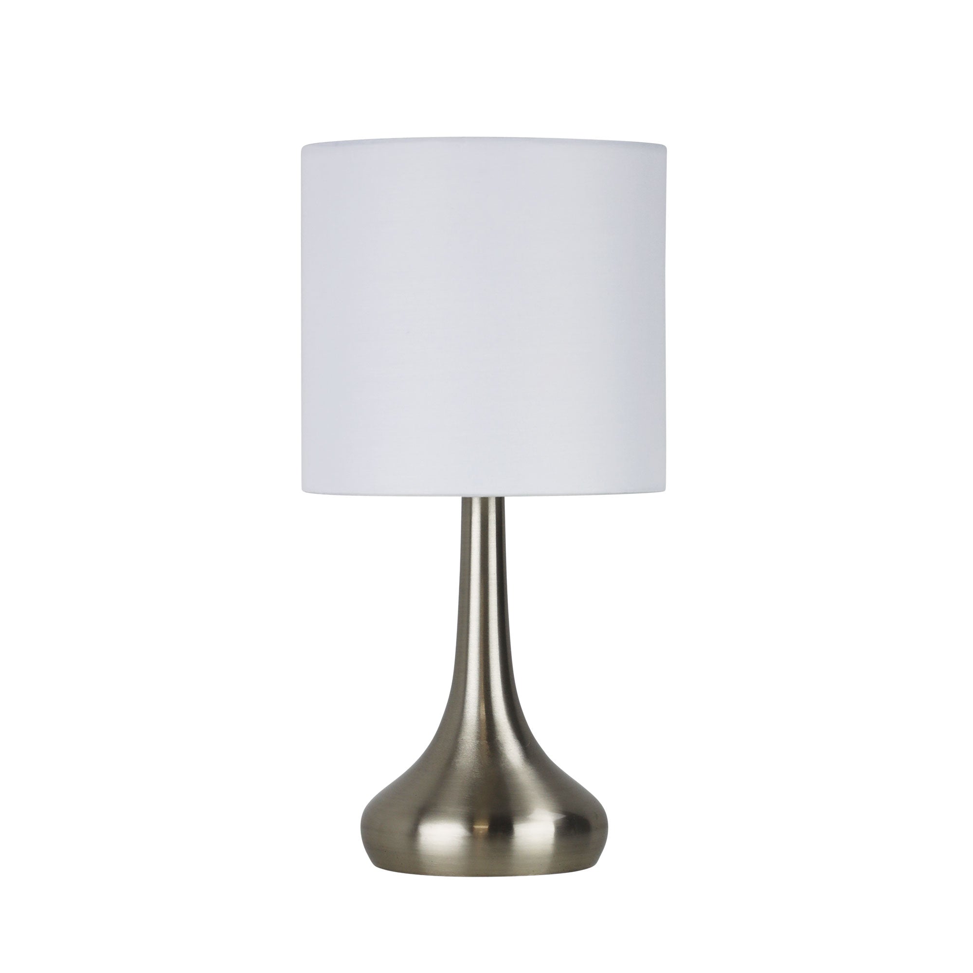 Lola ON / OFF Touch Lamp Brushed Chrome Finish product image 4