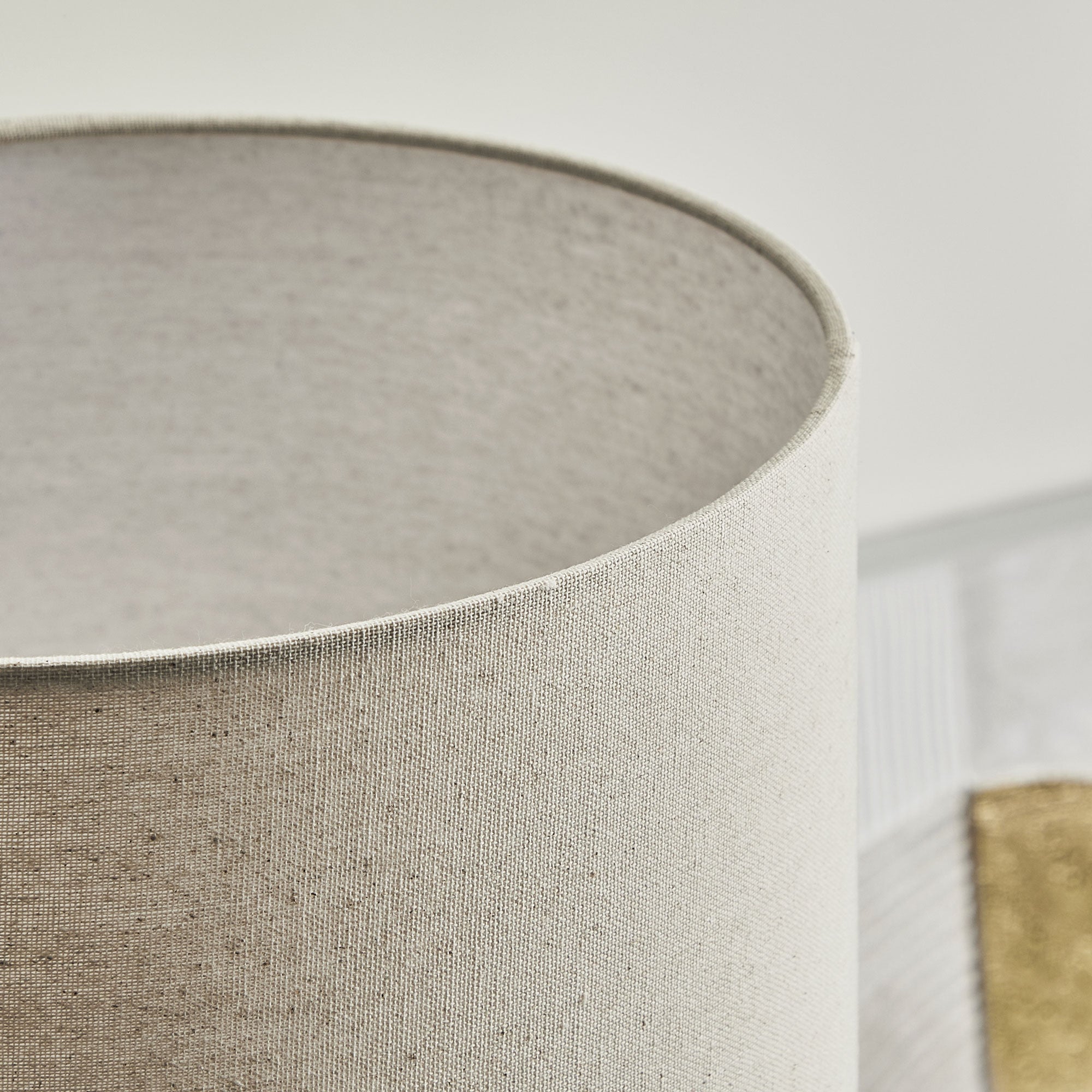 Clayton 61cm Modern Ceramic Table Lamp Cream product image 5