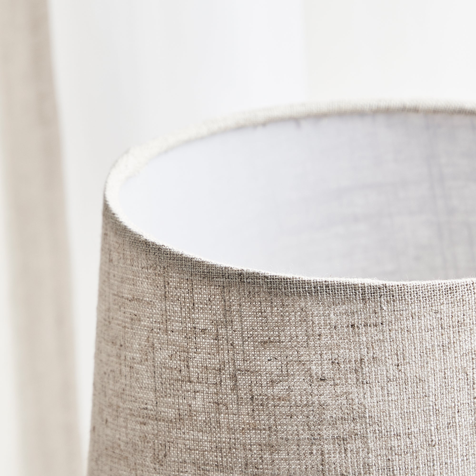 Maze 39cm Modern Ceramic Table Lamp White product image 5