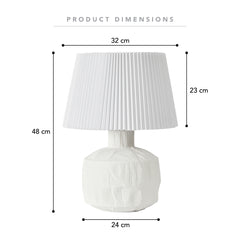 Cleo Table Lamp White product image 3