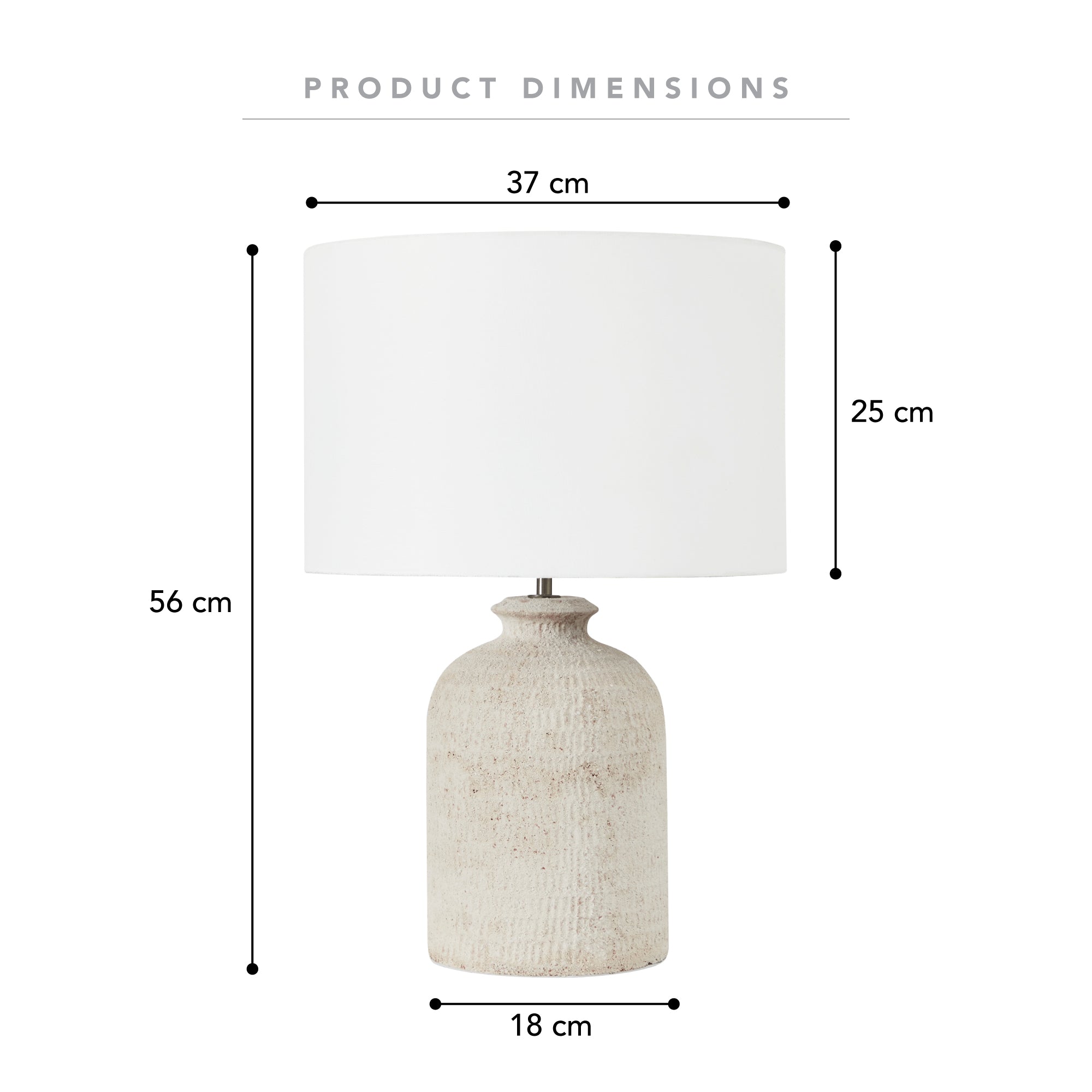 Shiloh Table Lamp Sandstone product image 3