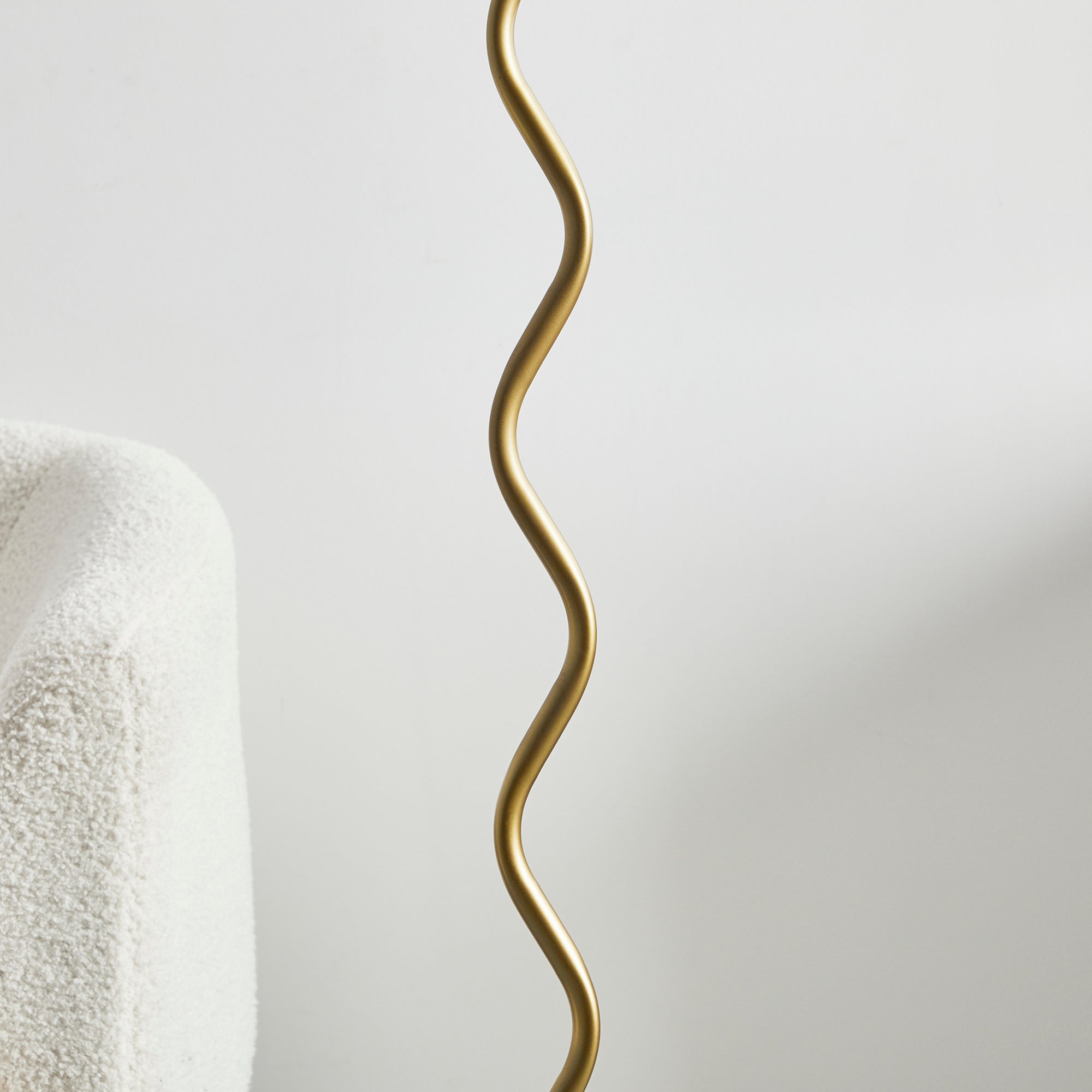 Lulu 161cm Squiggle Floor Lamp Gold product image 7
