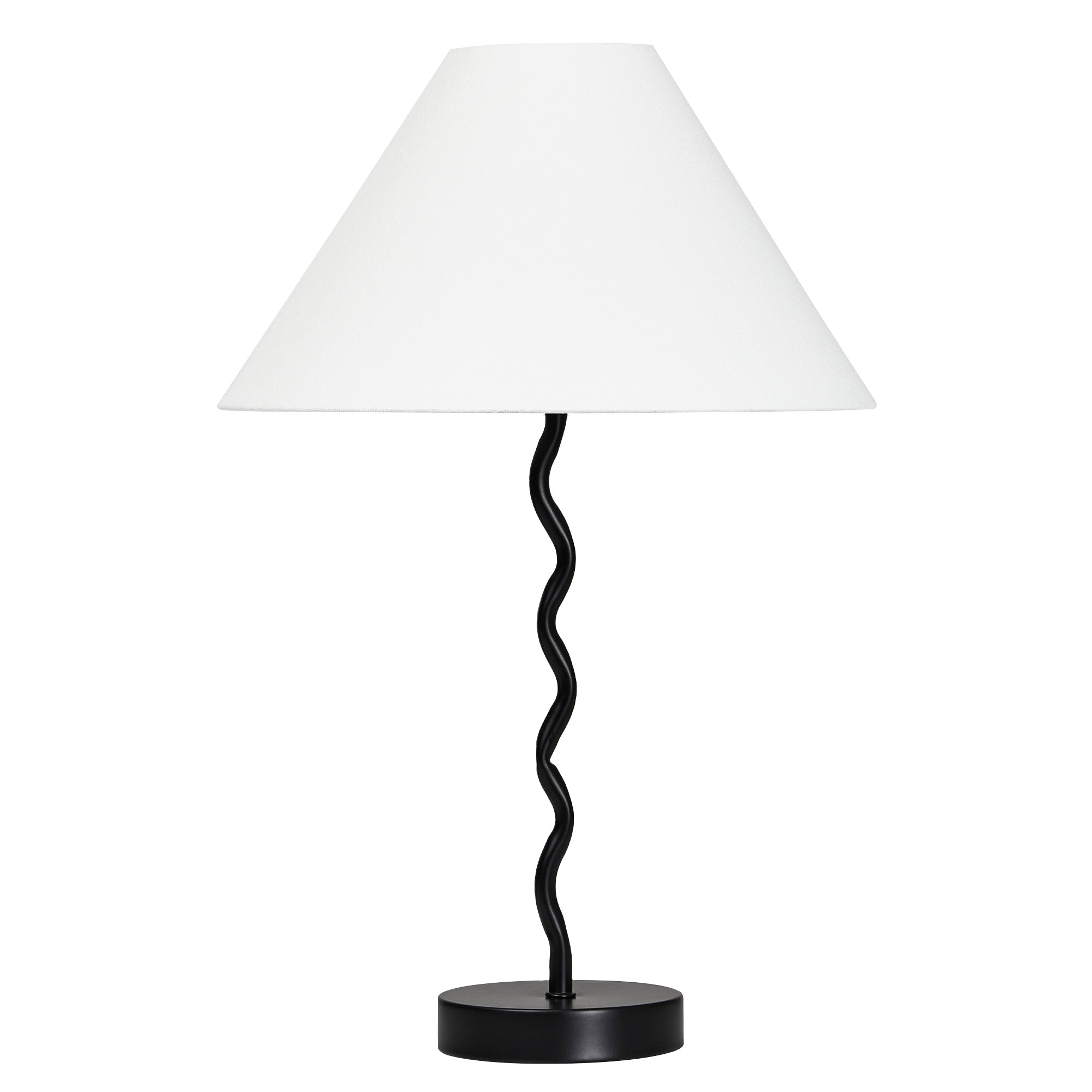Lulu 48cm Squiggle Table Lamp Black product image 2