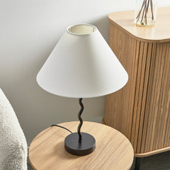 Lulu 48cm Squiggle Table Lamp Black product image 4