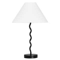 Lulu 48cm Squiggle Table Lamp Black product image 2