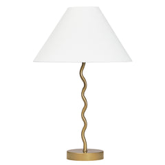 Lulu 48cm Squiggle Table Lamp Gold product image 2