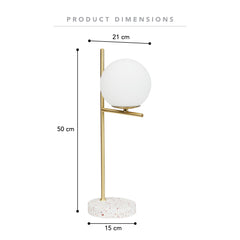 Mateo 50cm Table Lamp Gold product image 3