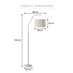 Astrid Hanging Floor Lamp Oat product image 3